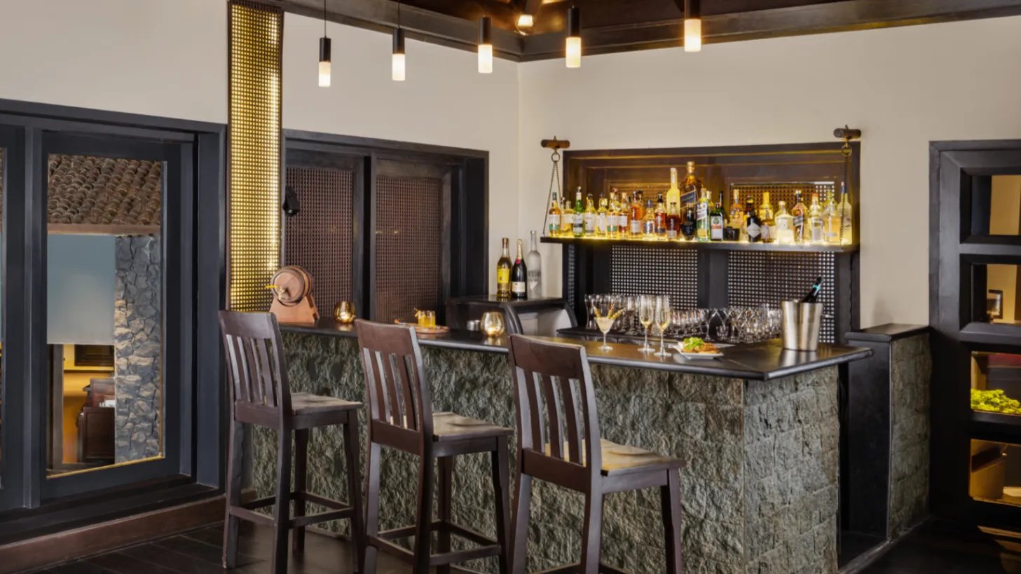 Taj Madikeri Resort & Spa, Coorg, at the table