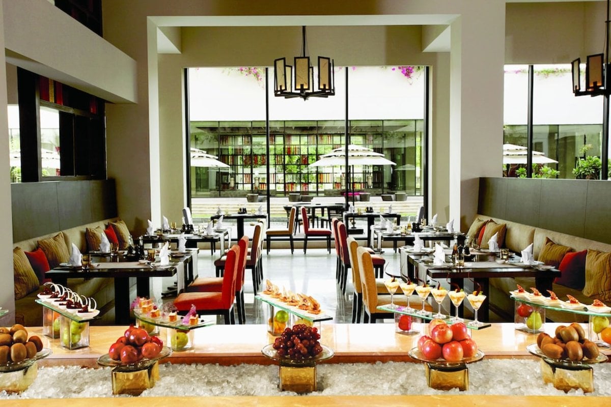 Taj Surajkund Resort & Spa, Delhi NCR, at the table