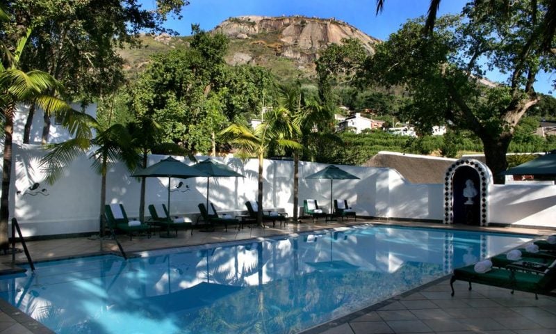 Grande Roche Estate, the pool