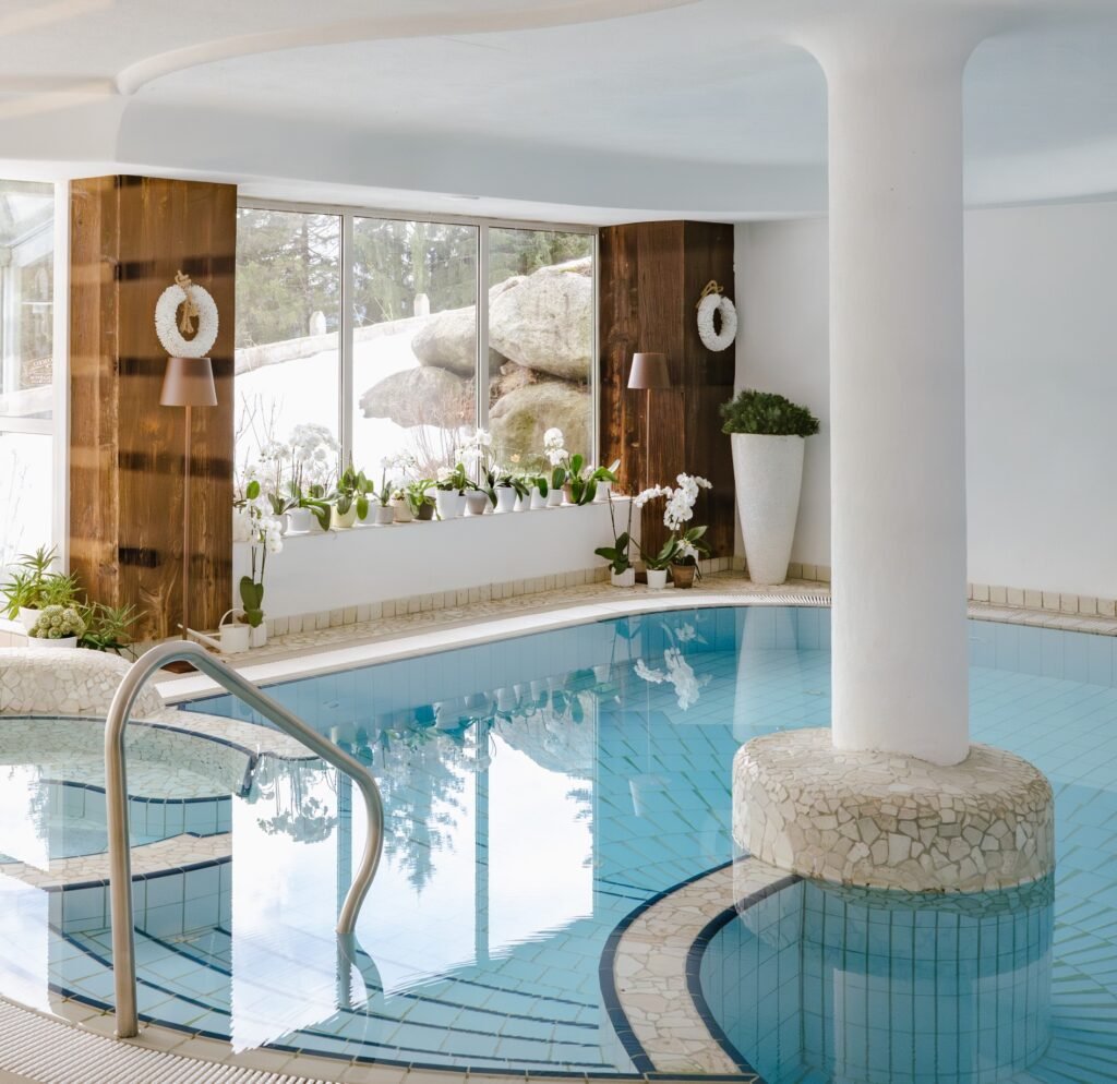 Bio Hotel Hermitage, the pool