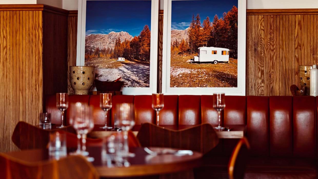 Le Val Thorens, at the table
