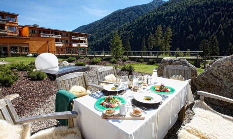 Arosea Life Balance Hotel, at the table
