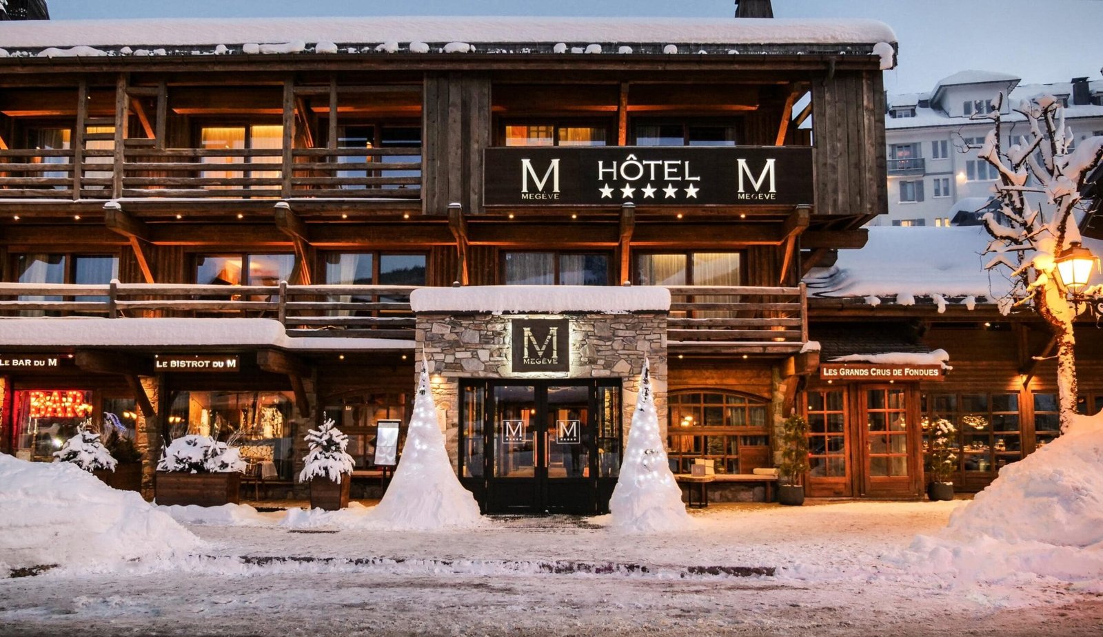 Le M de Megève, how it began