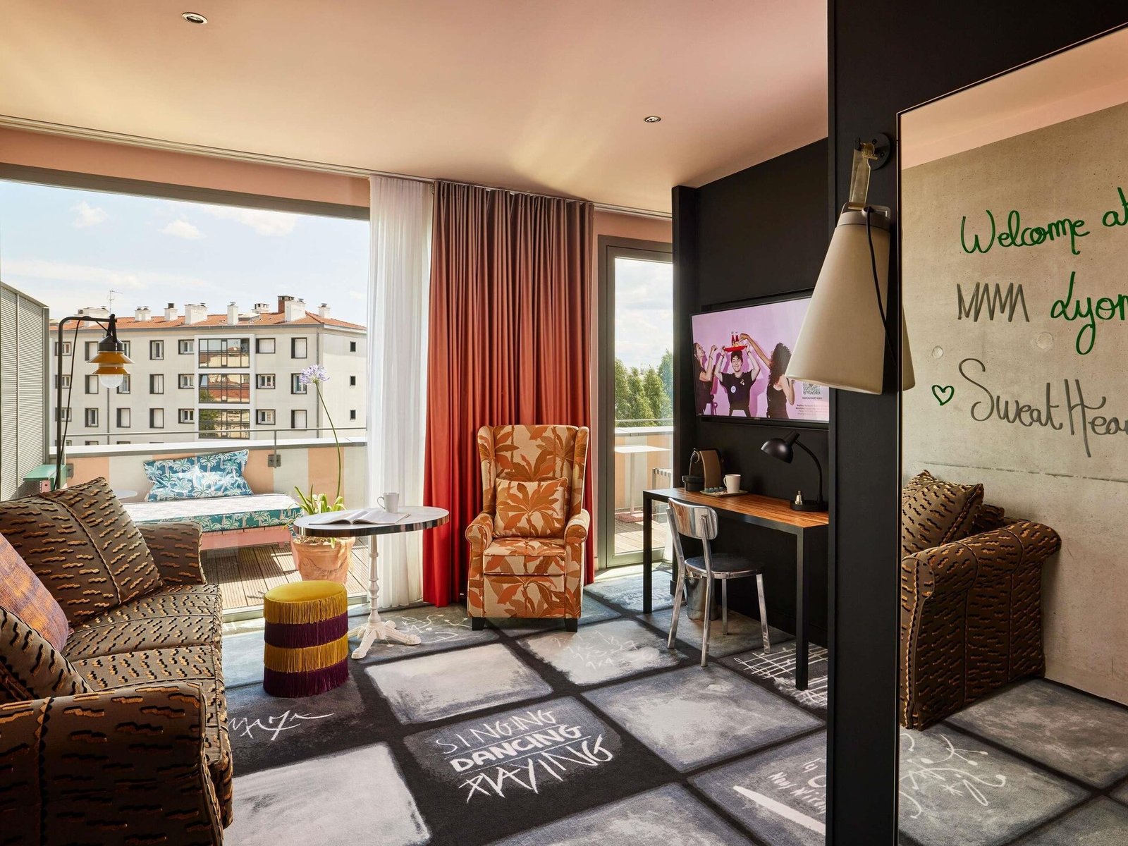 Mama Shelter Lyon, rooms