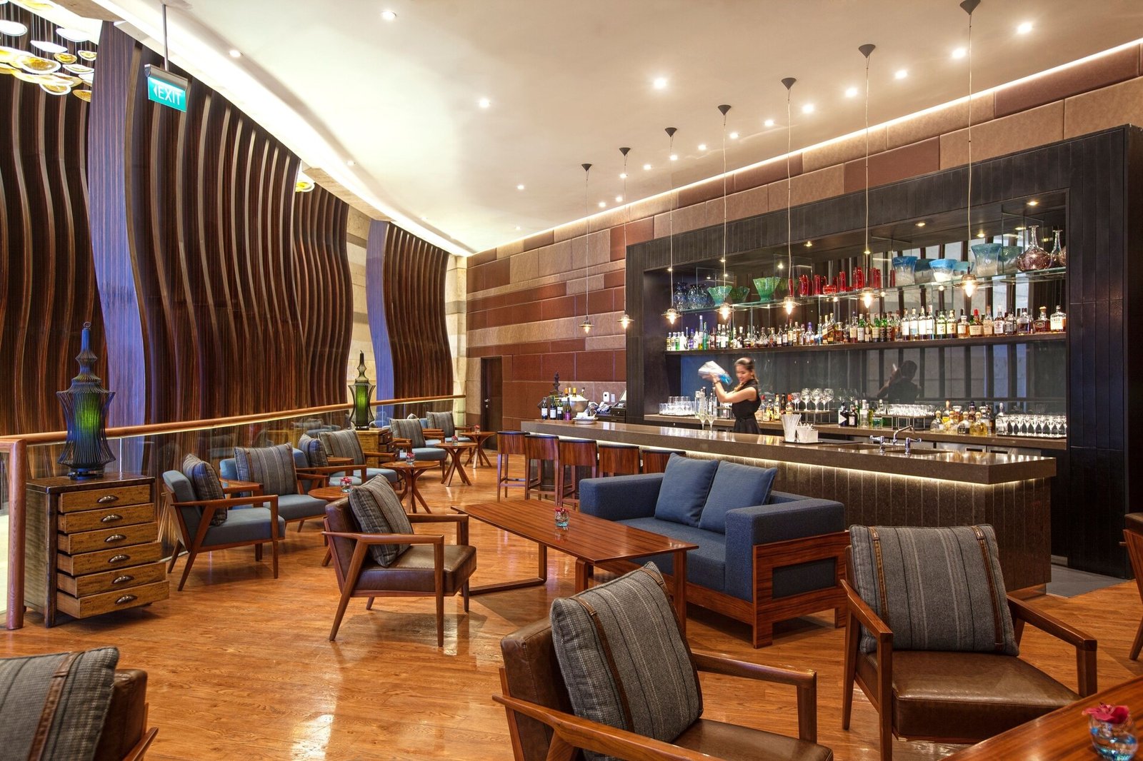 Hyatt Regency Manila City of Dreams, the lounge