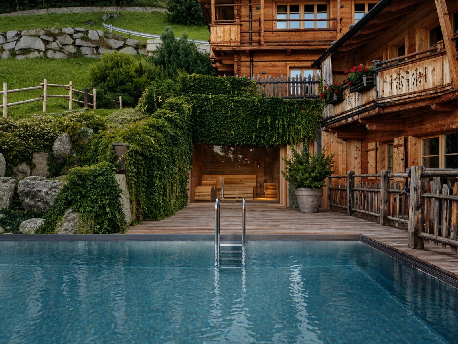 Hochleger, the pool