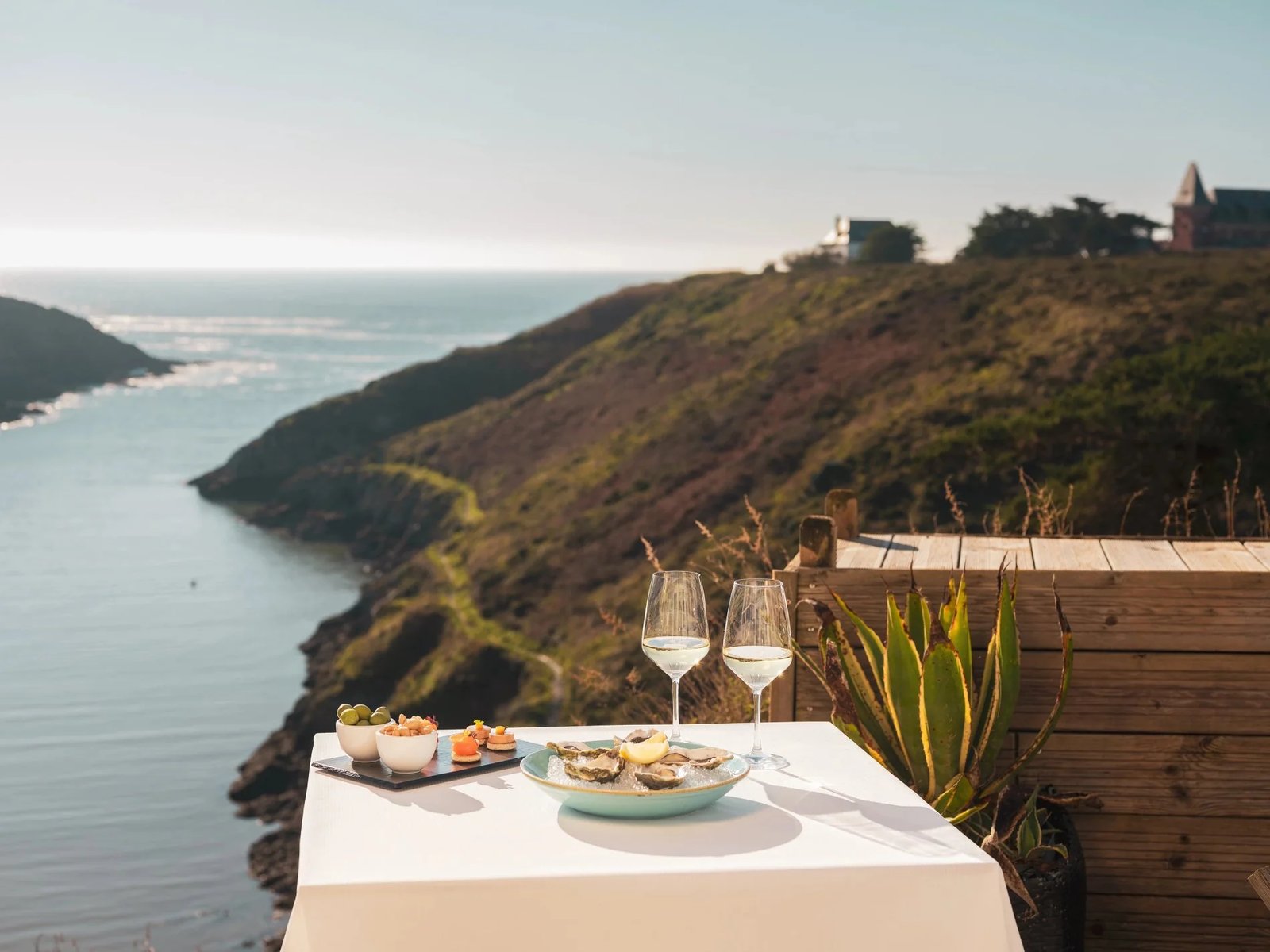 Castel Clara Thalasso & Spa, at the table