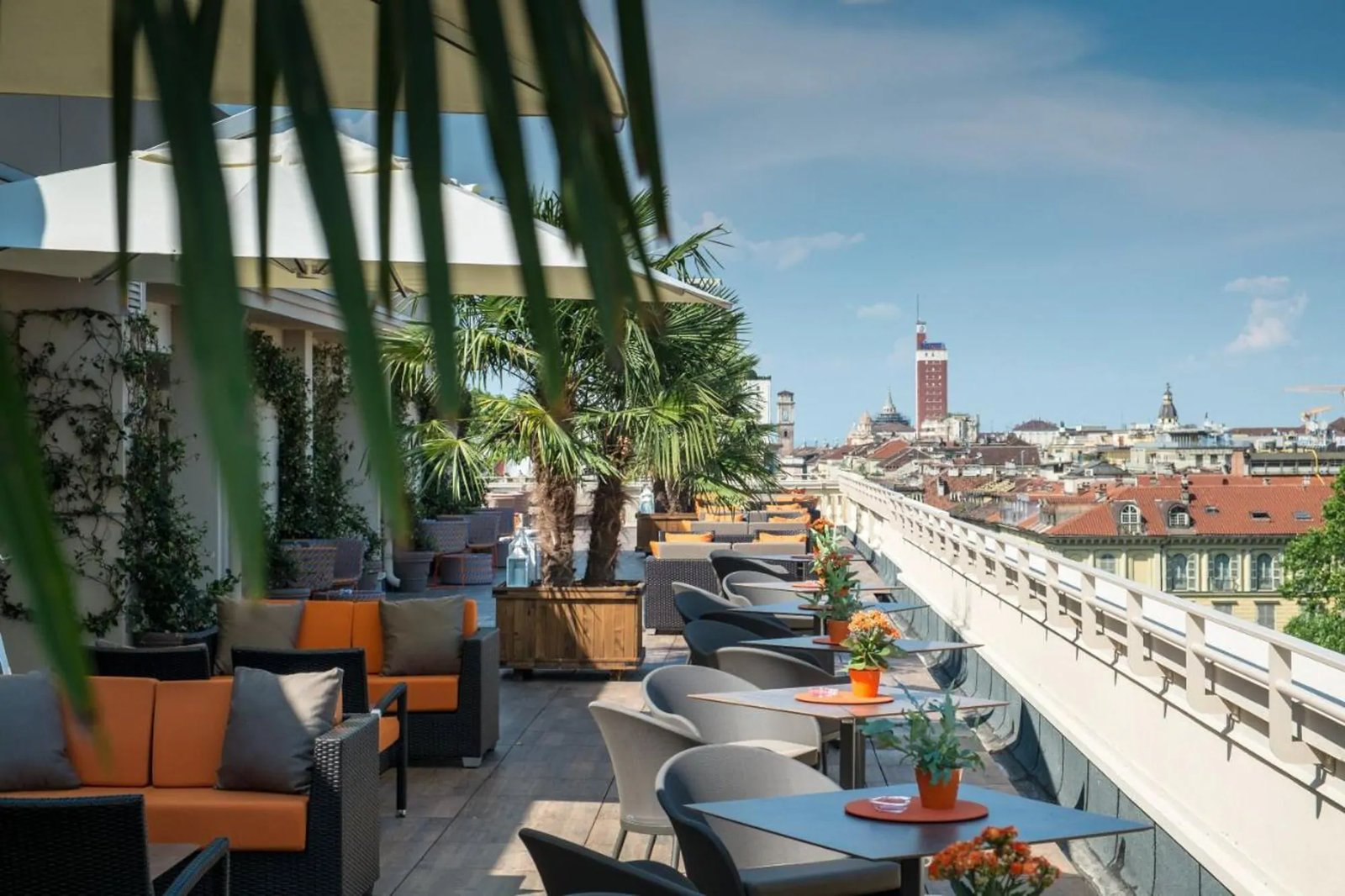 Turin Palace Hotel, at the table
