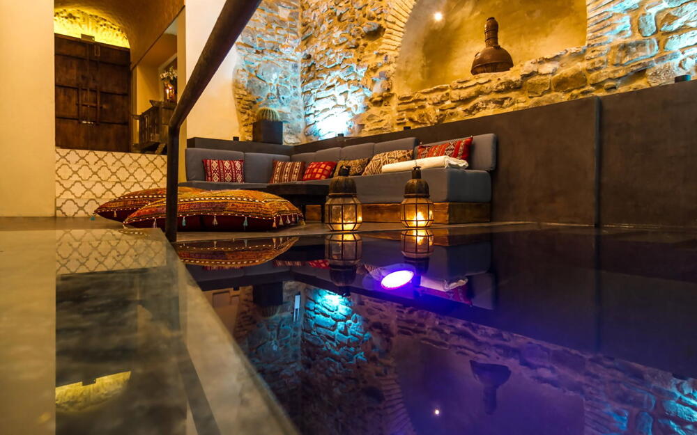 The Riad Tarifa, the spa