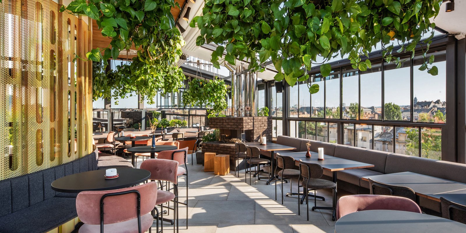 Hotel Rum Budapest, solid sky bar