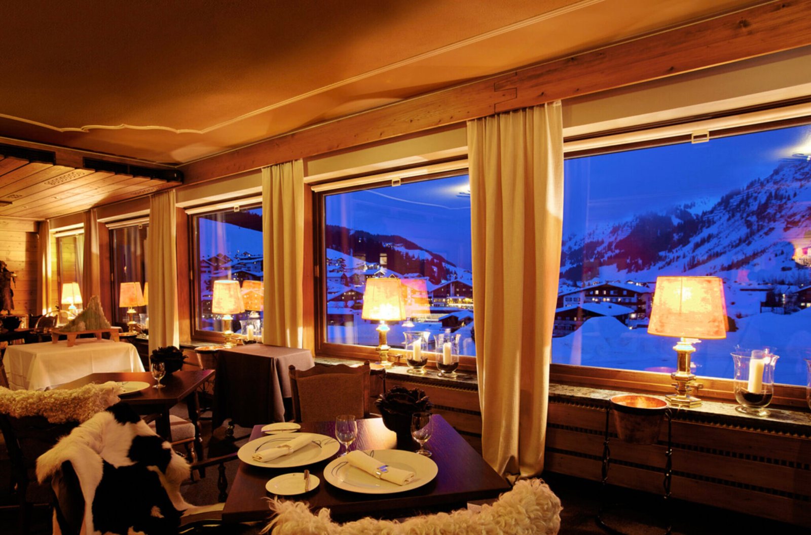 Kristiania Lech, the restaurant