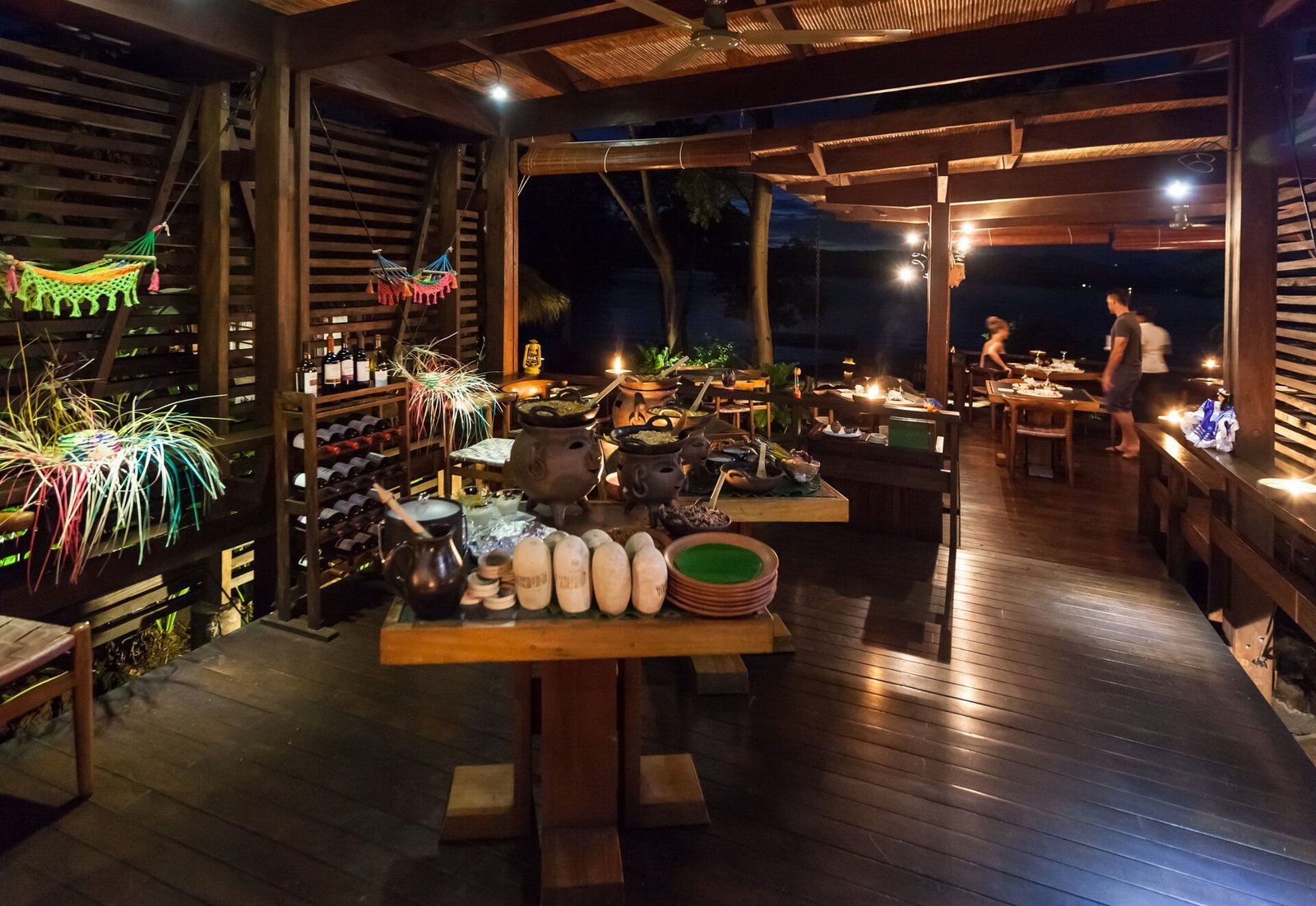 Jicaro Island Private Getaway, at the table