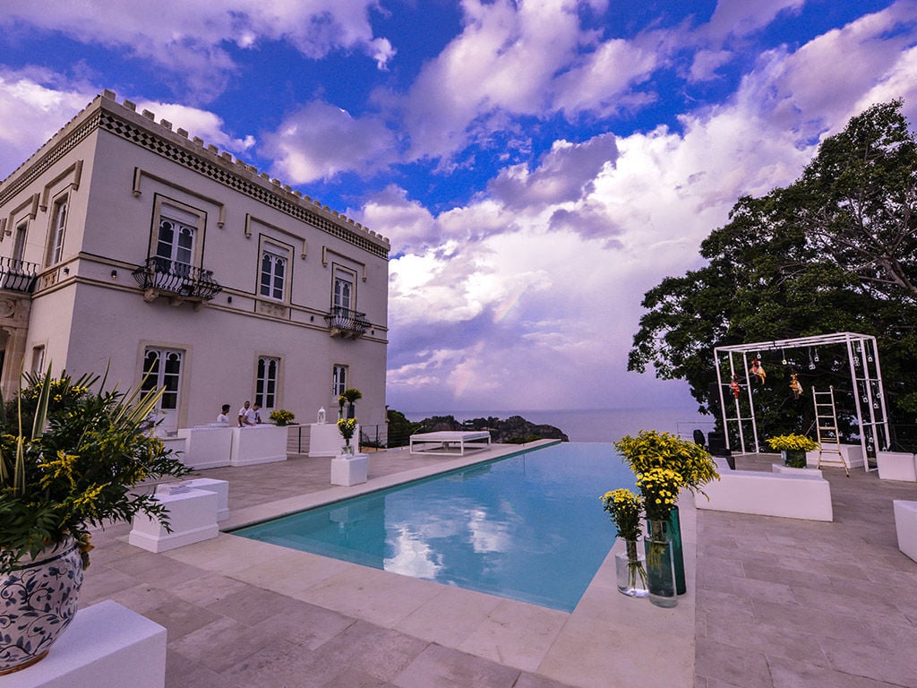 Villa Mon Repos, the pool