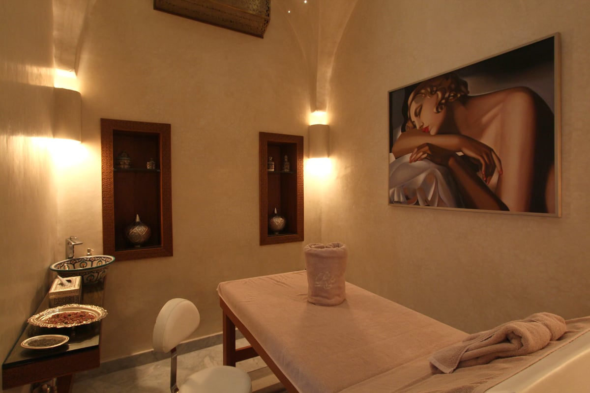 Riad Idra, the spa