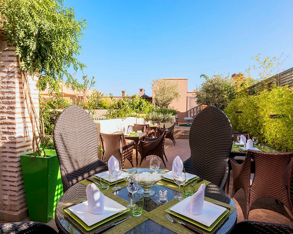 Riad Idra, la table du riad idra