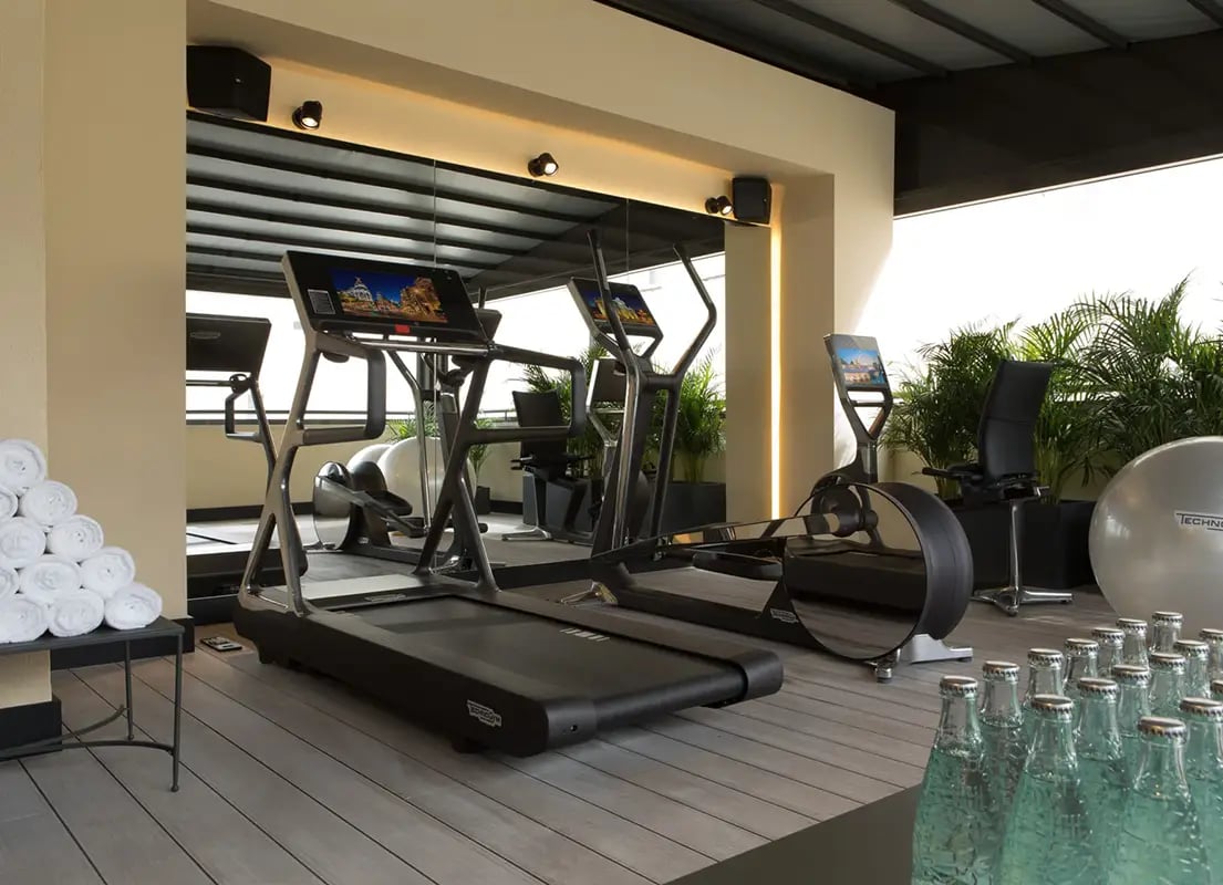 Casa Almagro, the rooftop gym