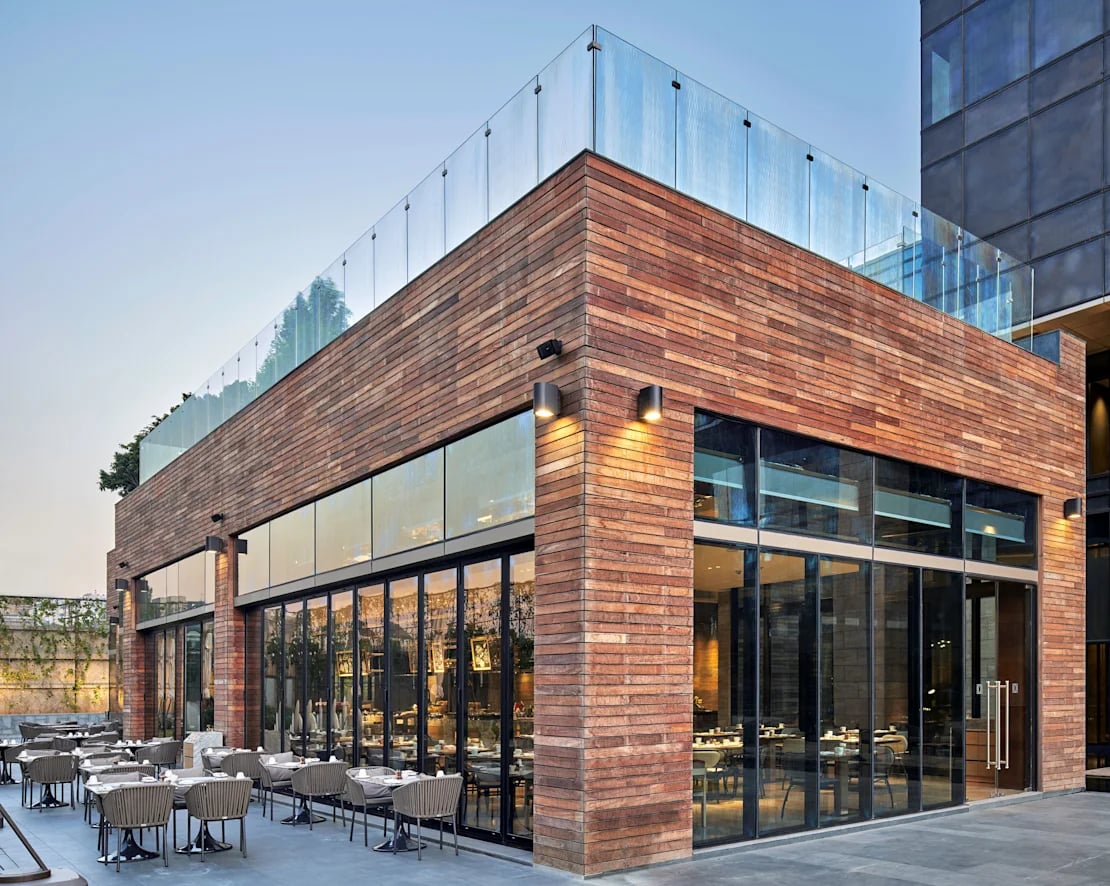 The Den Bengaluru, LXR Hotels and Resorts, at the table