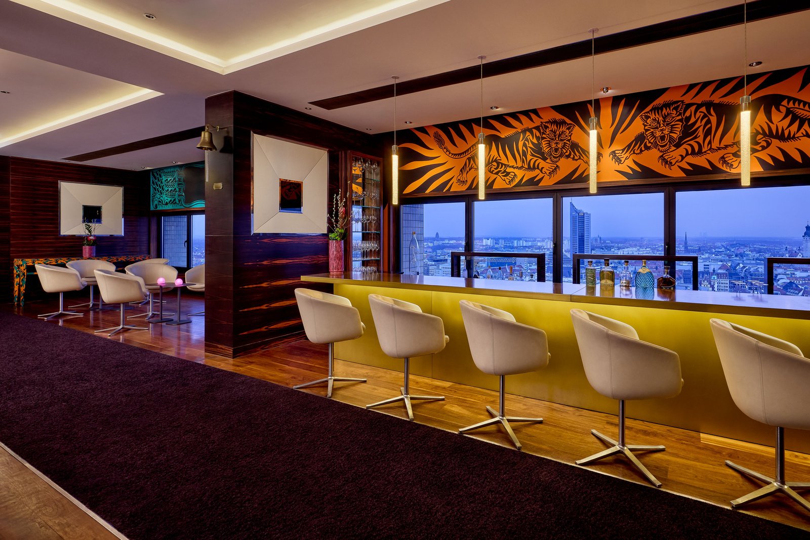 The Westin Leipzig, at the table
