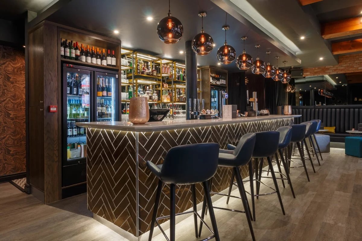 Velvet Hotel, Bar & Brasserie, at the table
