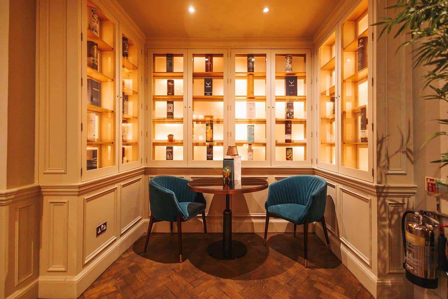 The Scotsman Hotel, at the table