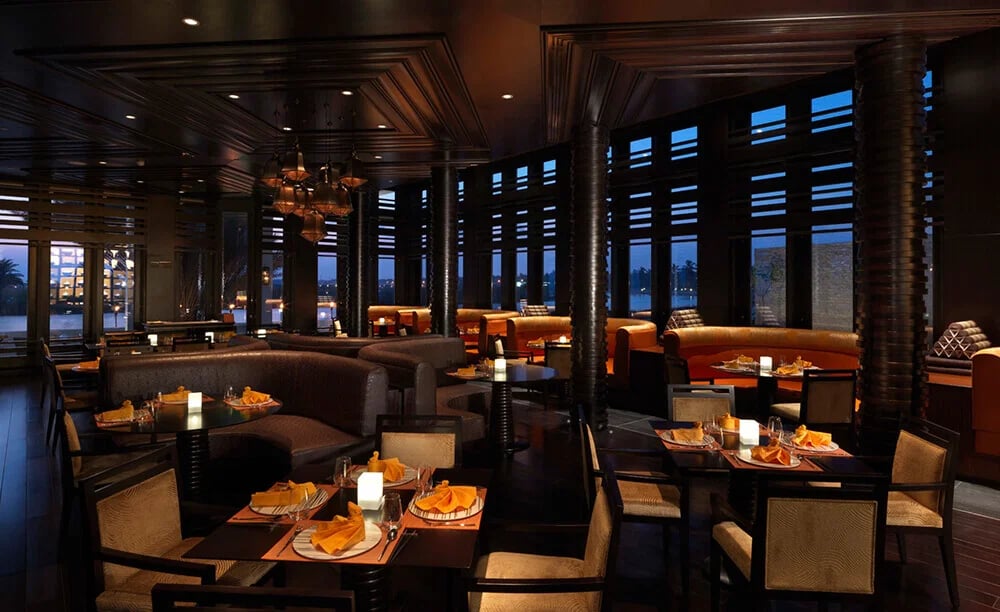 Al Baleed Resort Salalah by Anantara, at the table