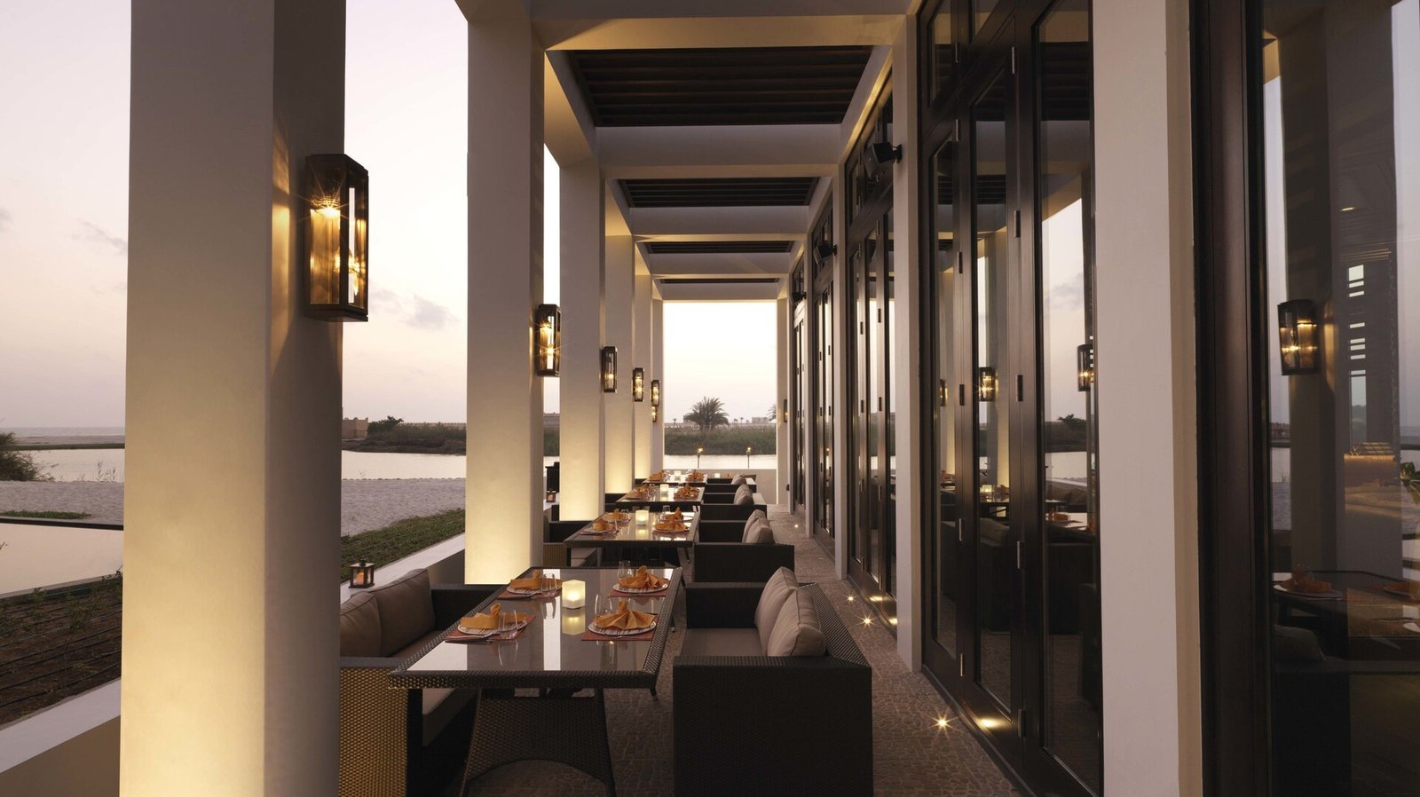 Al Baleed Resort Salalah by Anantara, at the table