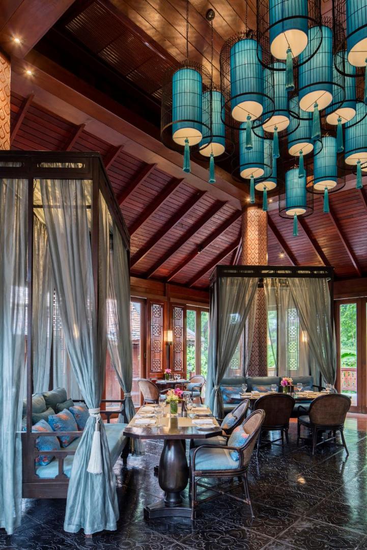 137 Pillars House Chiang Mai, the dining room