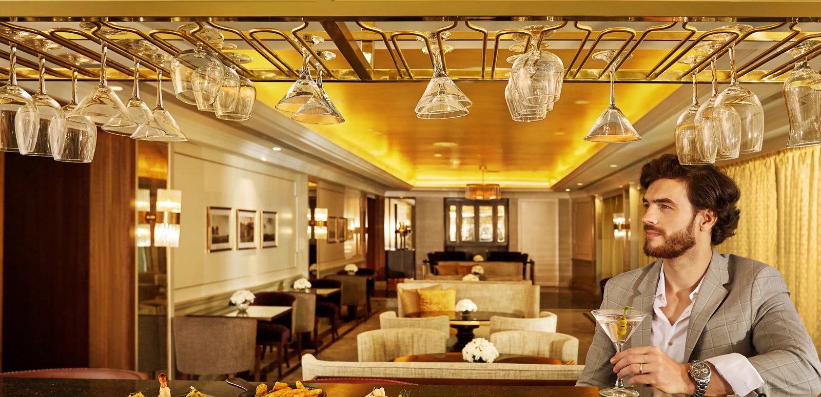 Taj Connemara, Chennai, at the table