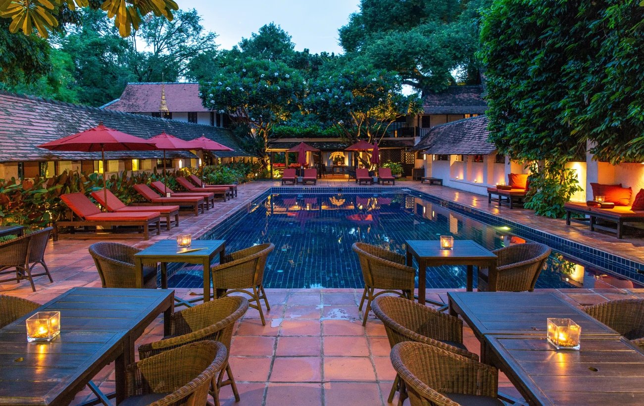 Tamarind Village, at the table