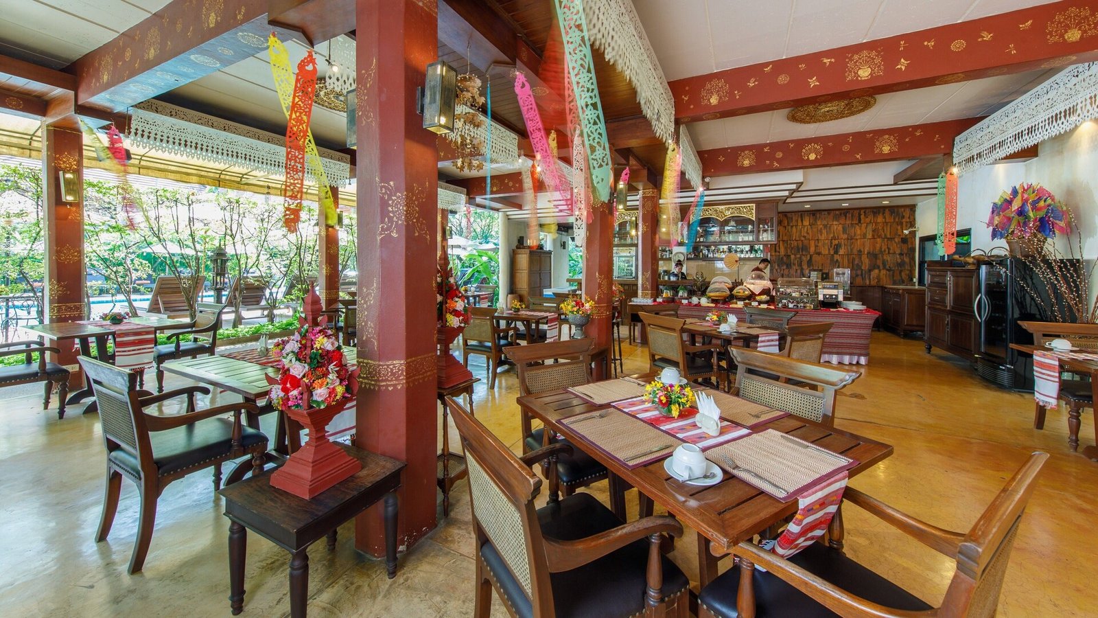 Yaang Come Village Chiang Mai, yaang come restaurant
