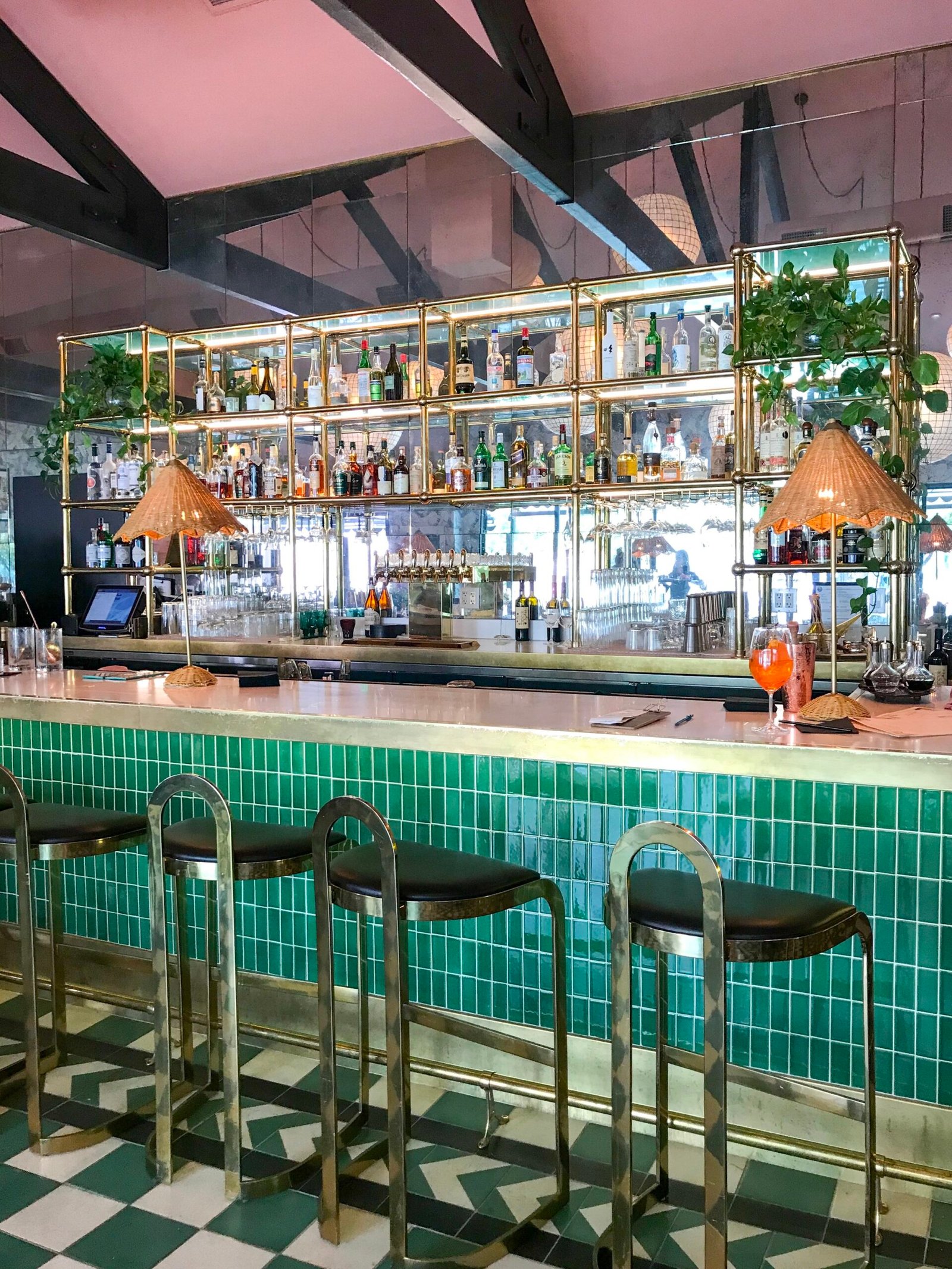 Sands Hotel & Spa, the pink cabana