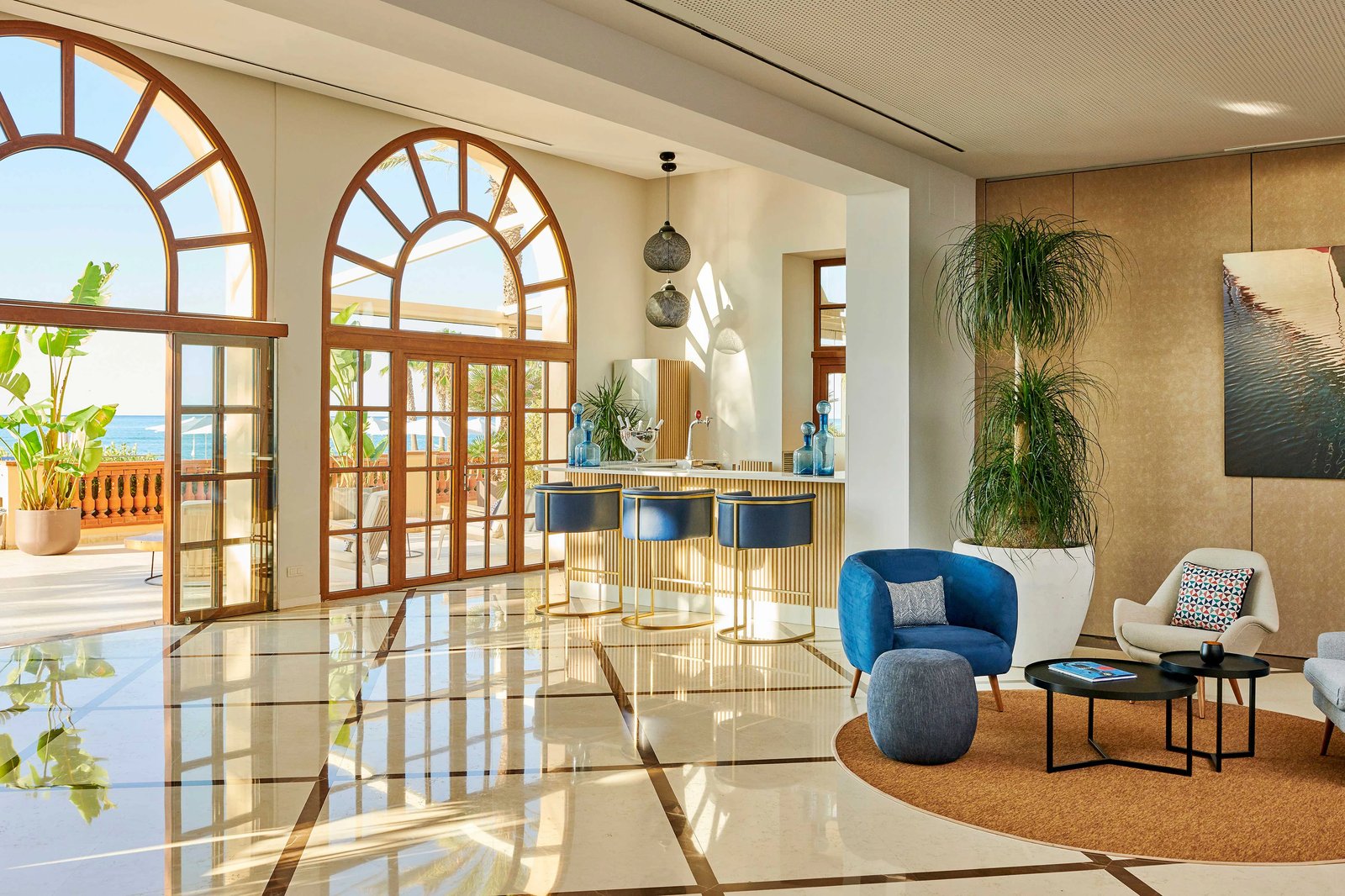 Le Méridien Ra Beach Hotel & Spa, at the table