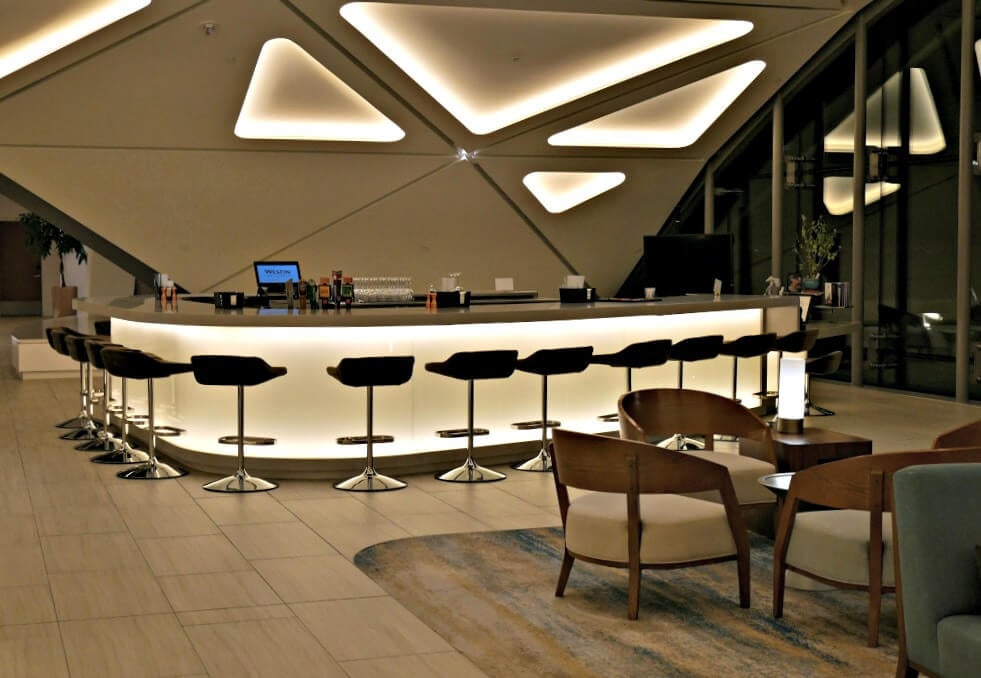 The Westin Denver International Airport, at the table