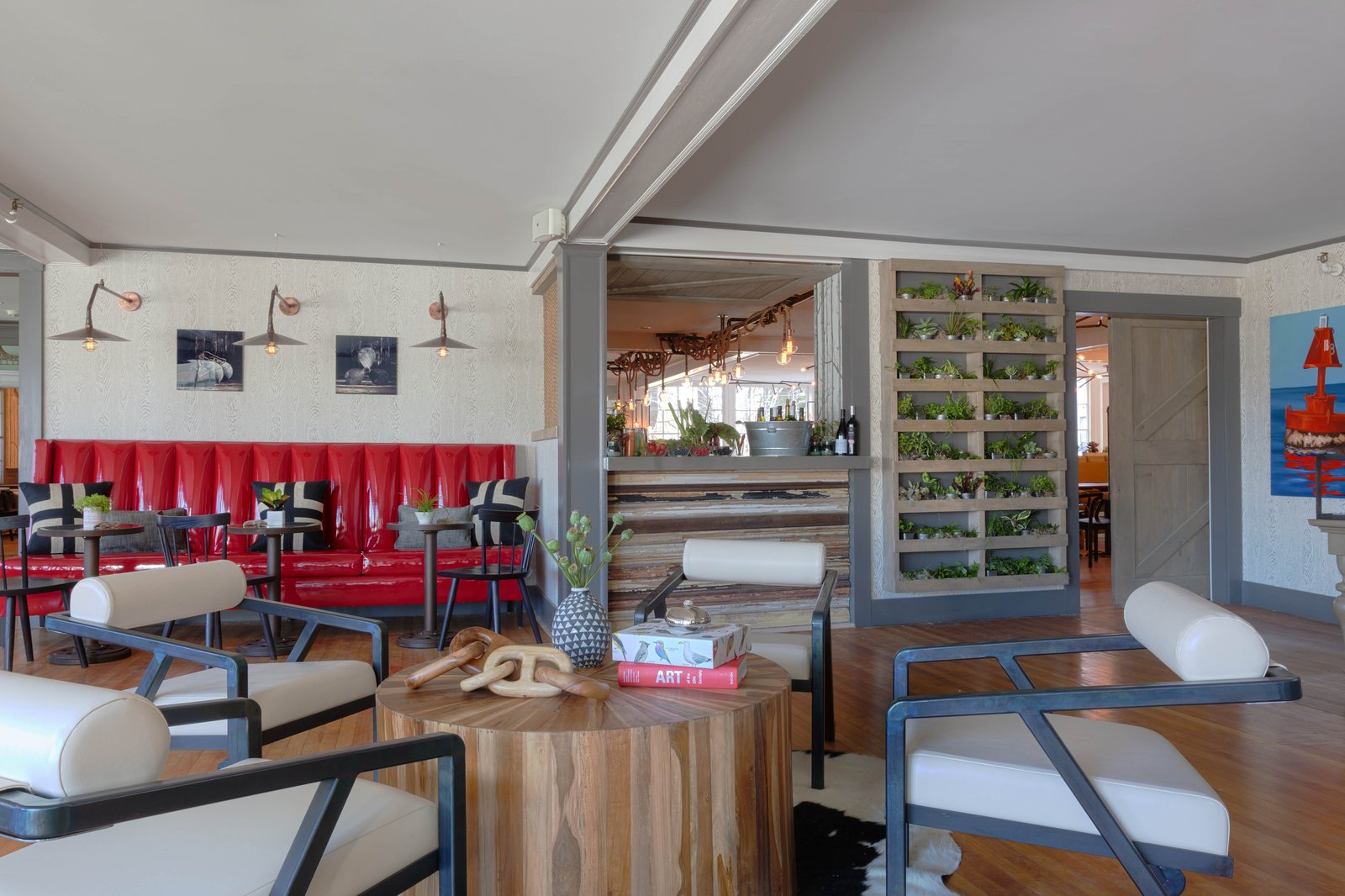 Whitehall Inn, at the table