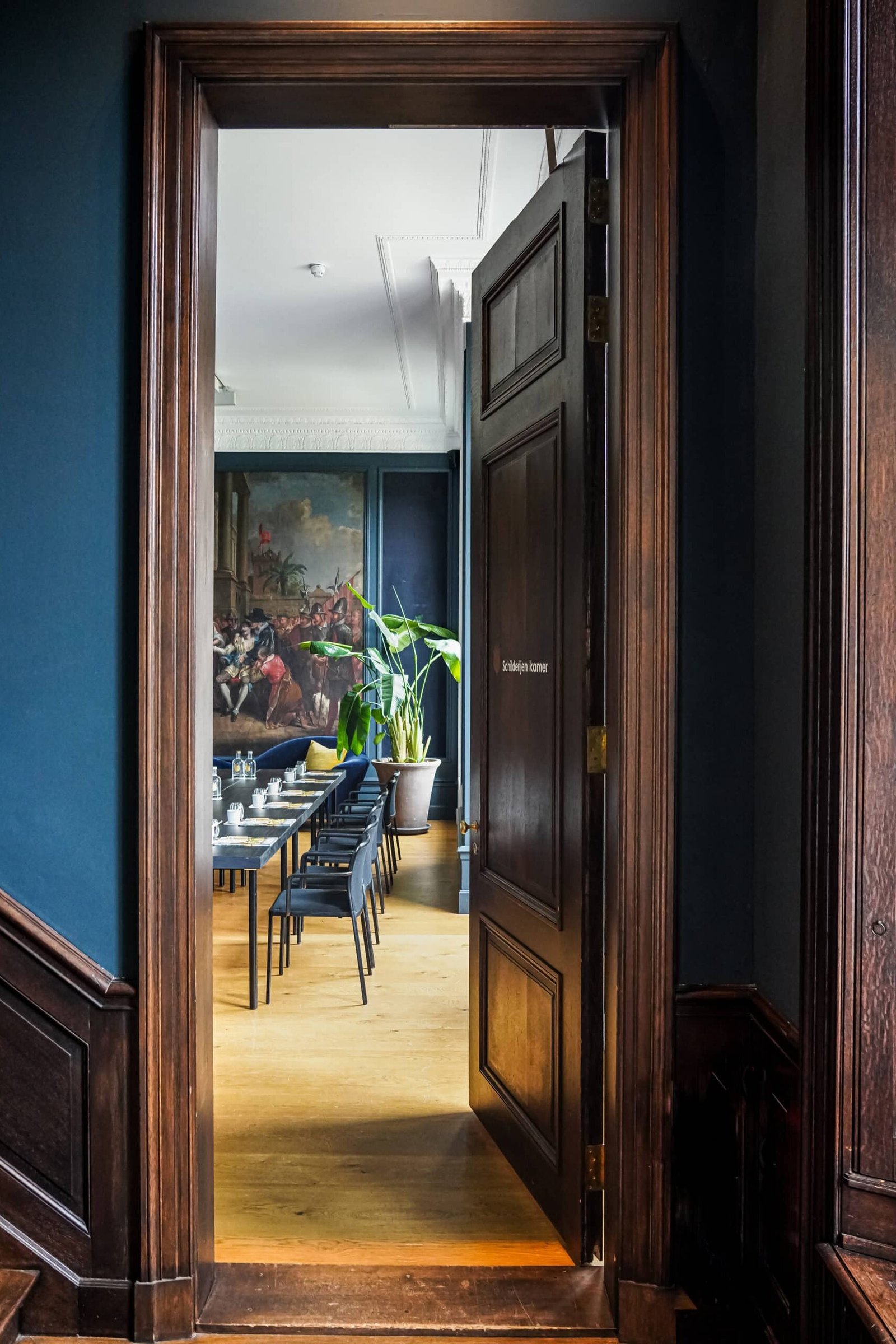 Parc Broekhuizen, at the table