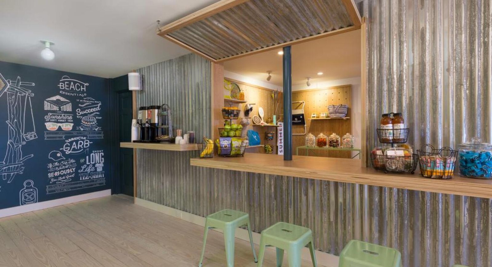 Summercamp, camp canteen