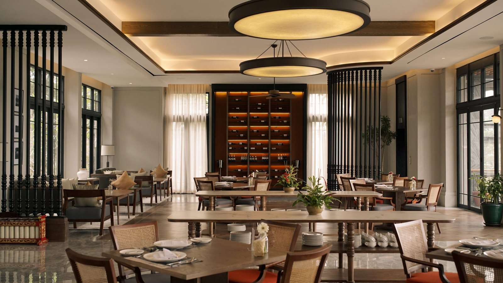 Plataran Borobudur Resort & Spa, at the table