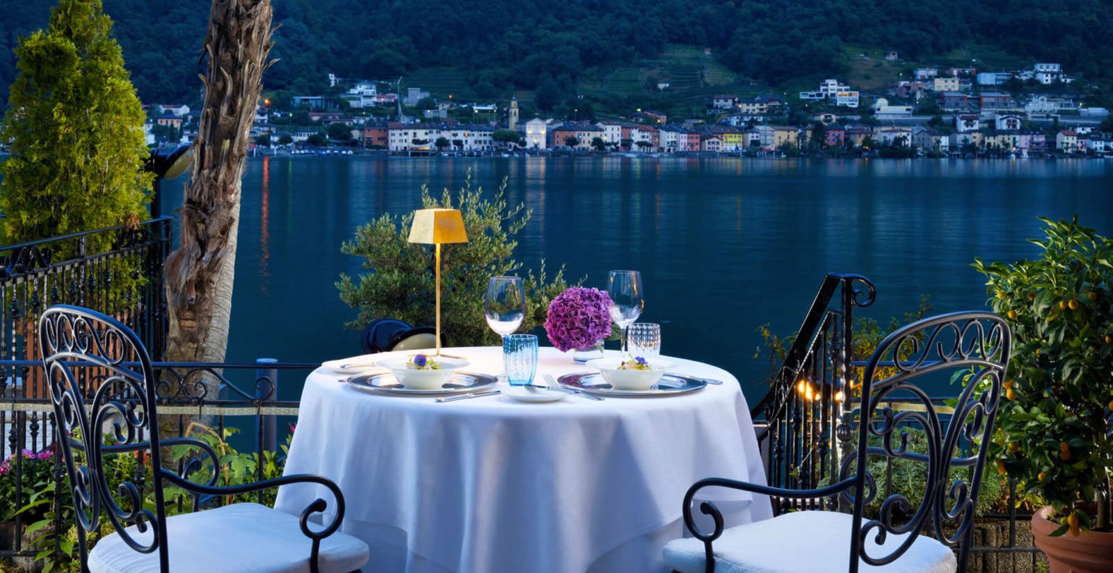 Swiss Diamond Hotel Lugano, at the table