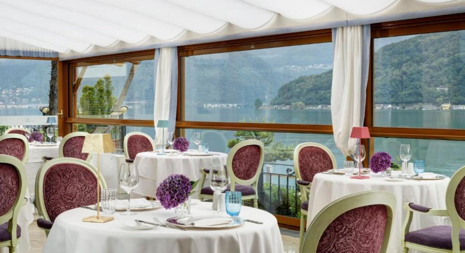 Swiss Diamond Hotel Lugano, at the table