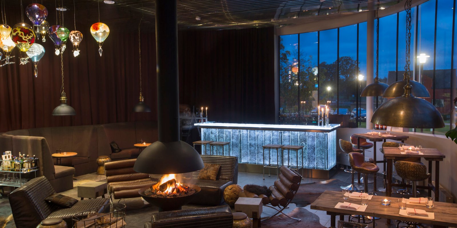 Kosta Boda Art Hotel, glasbaren