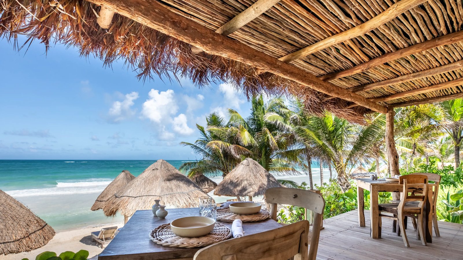 Encantada Tulum, encantada beachfront restaurant and beach club