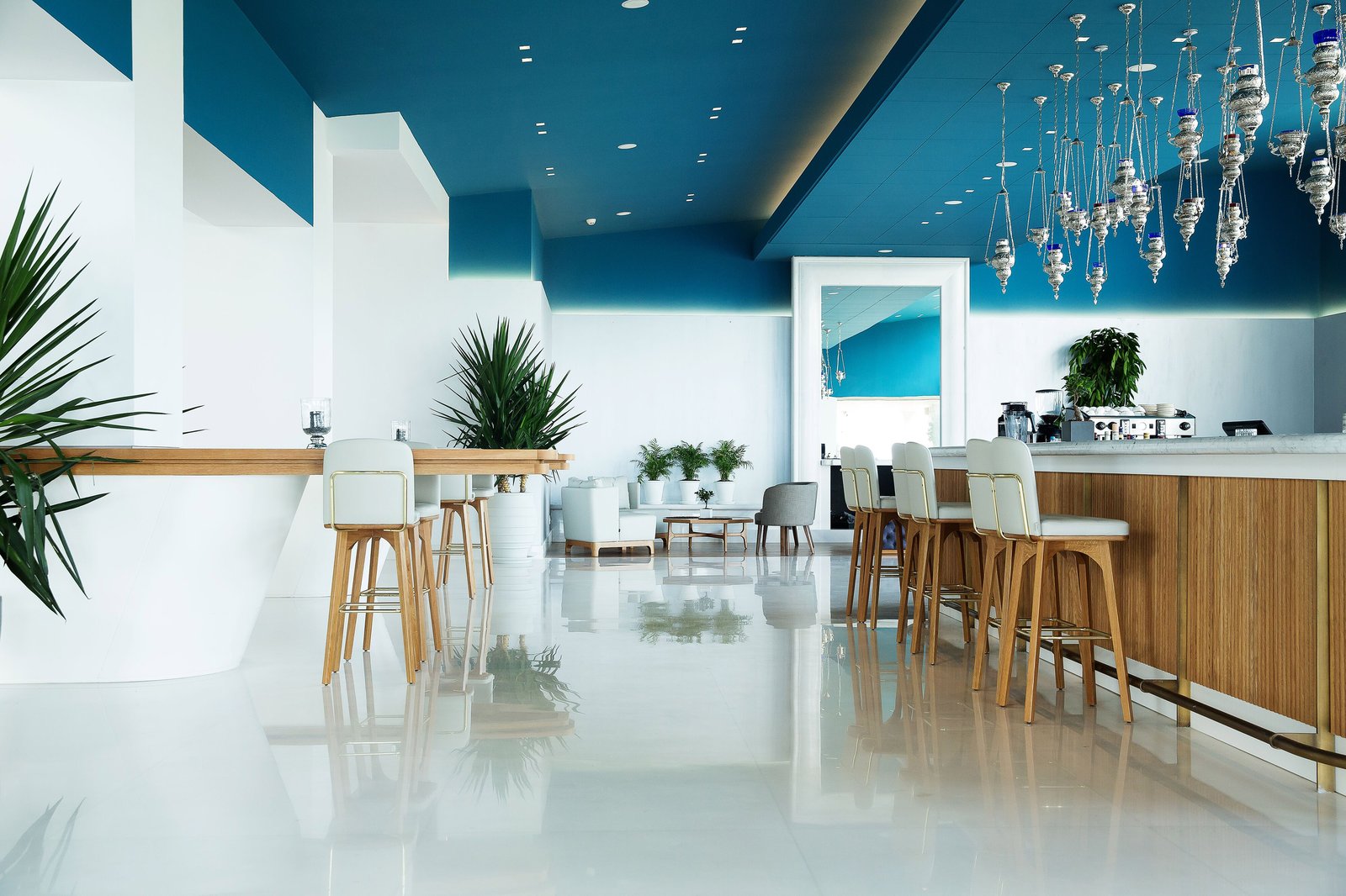 Domes Miramare, a Luxury Collection Resort, Corfu, blu bar