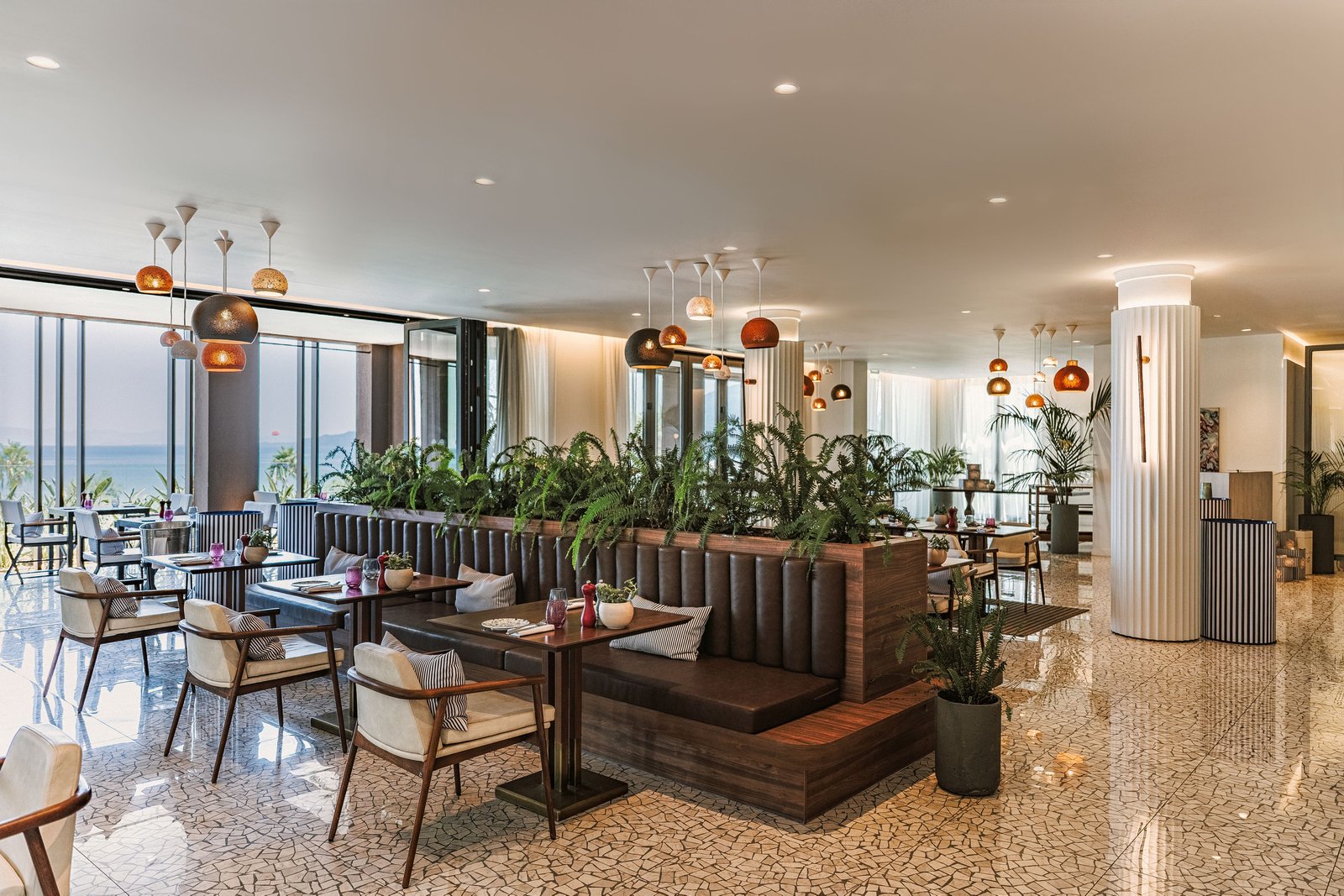 Domes Miramare, a Luxury Collection Resort, Corfu, at the table
