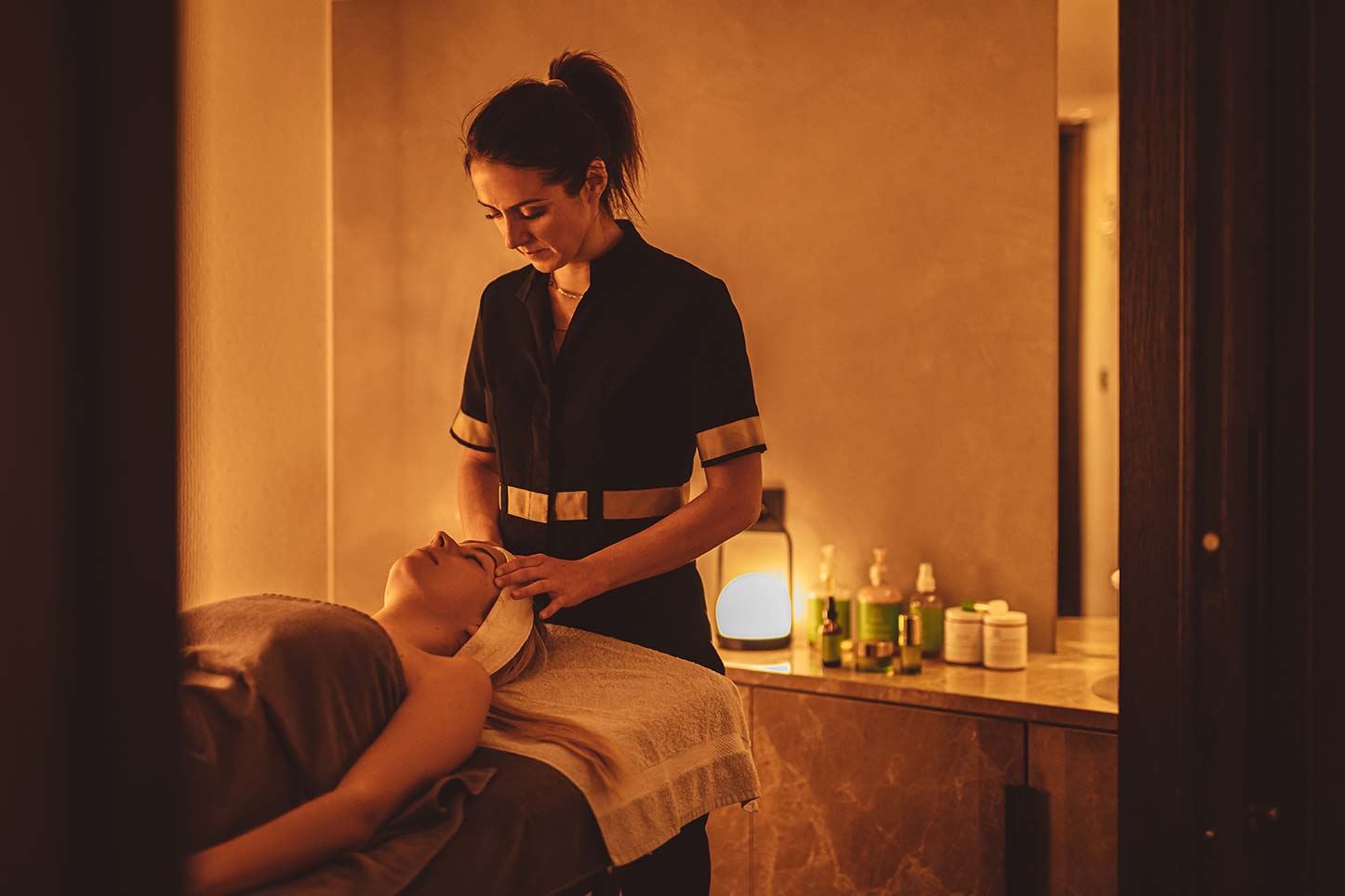 Hôtel Cœur de Megève, the spa