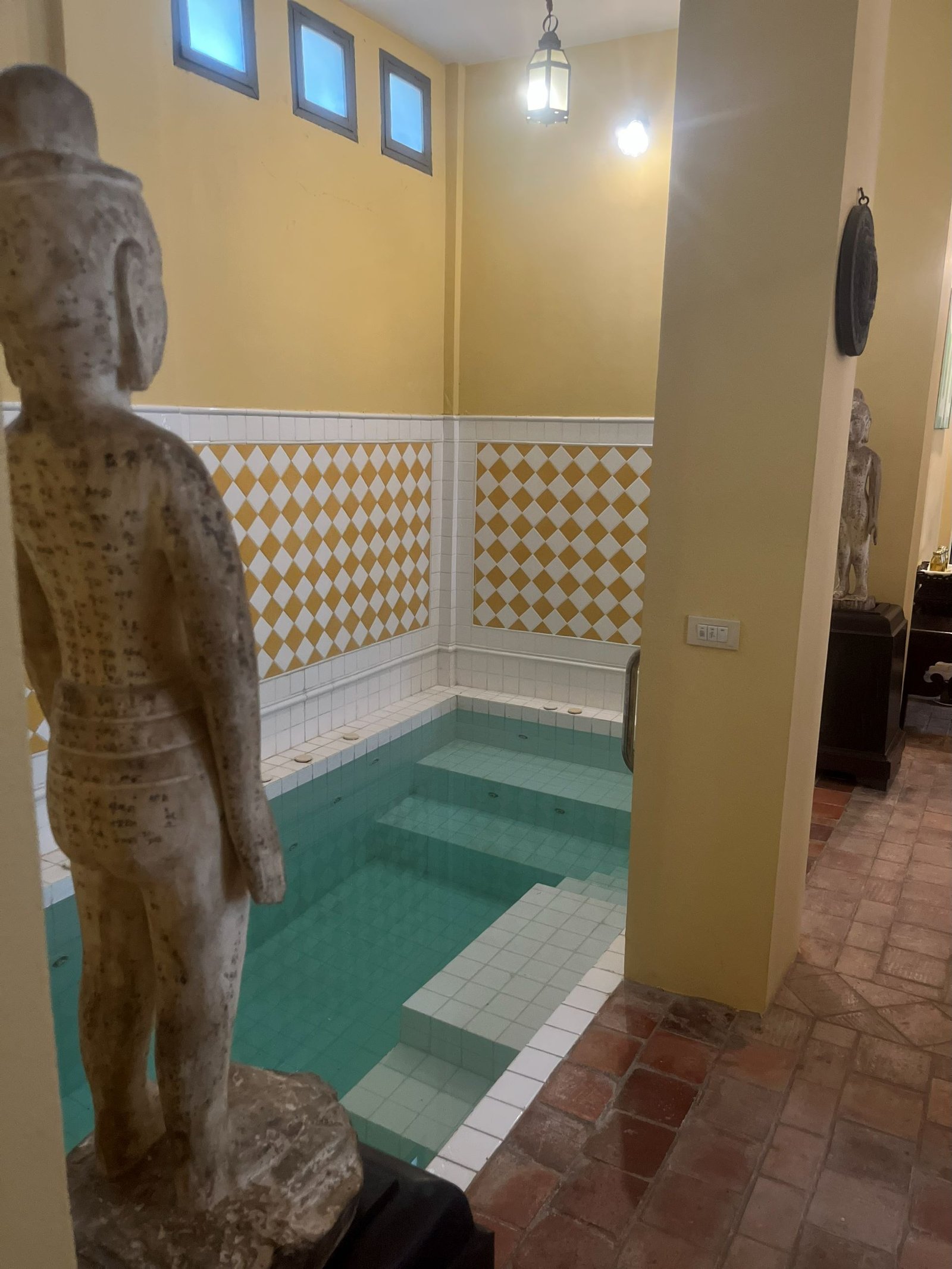 Satri House, the pool