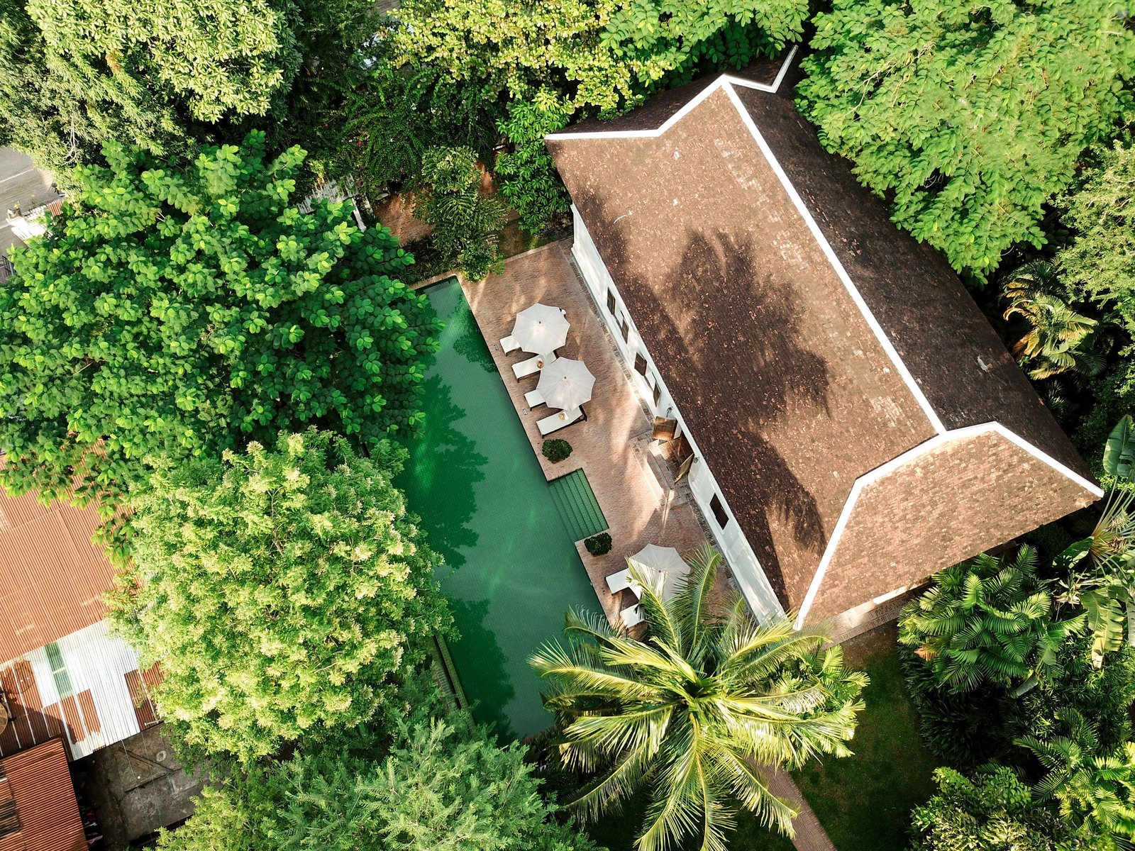 Satri House, the pool