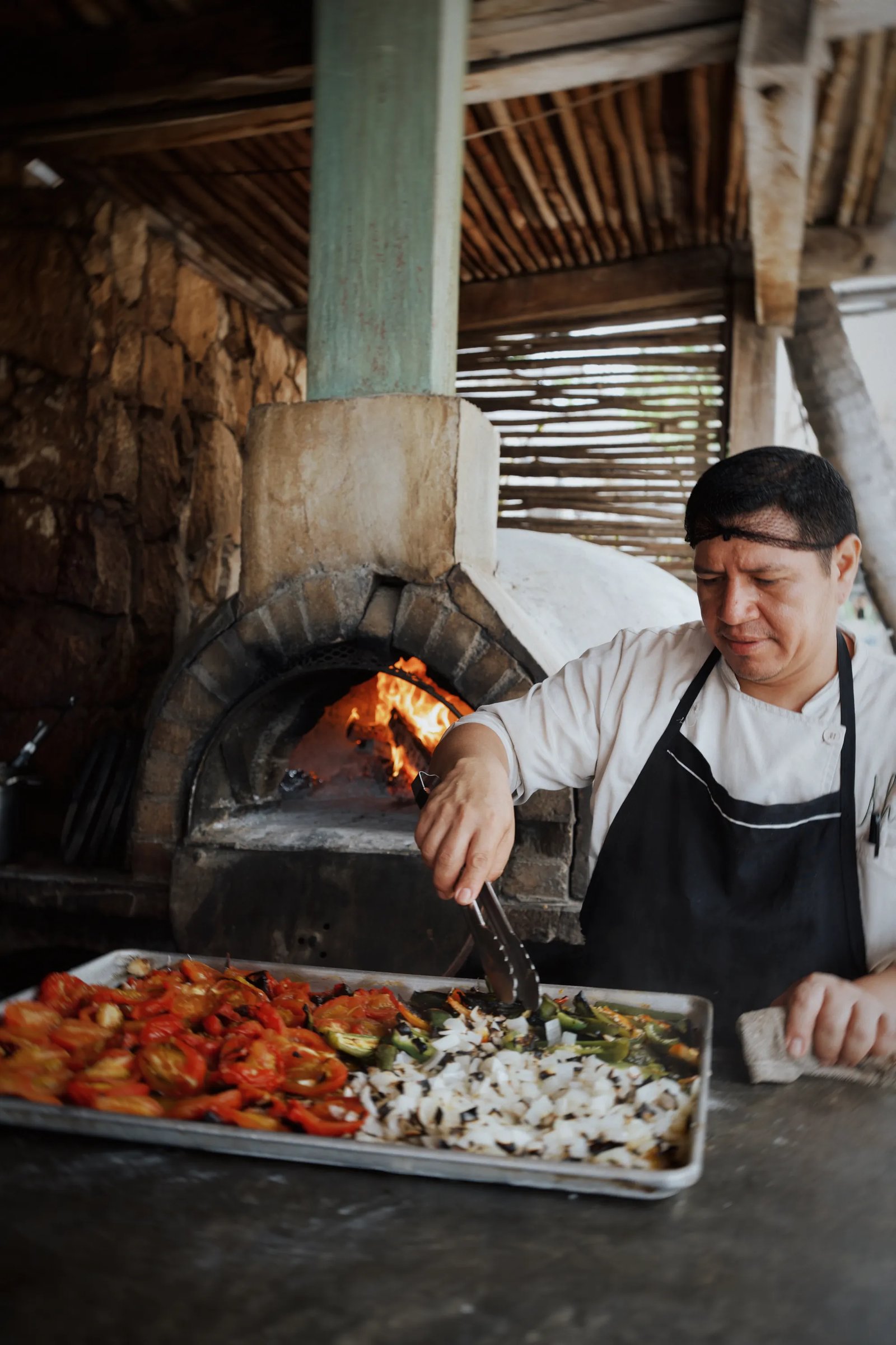 Ahau Tulum, at the table