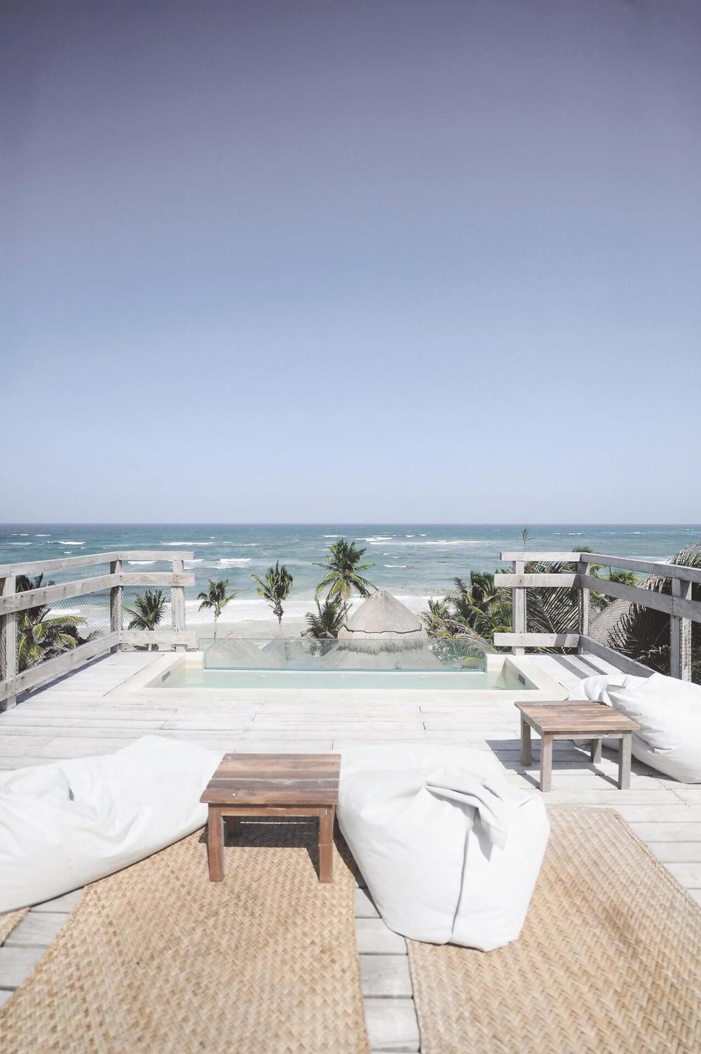 Delek Tulum, the pool