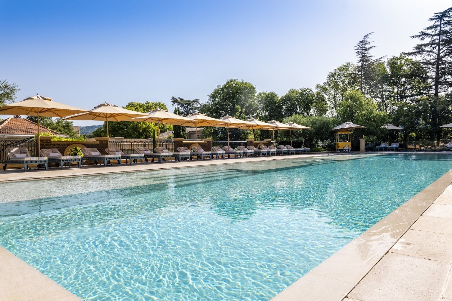 Villa Saint-Ange Hotel Spa, the pool