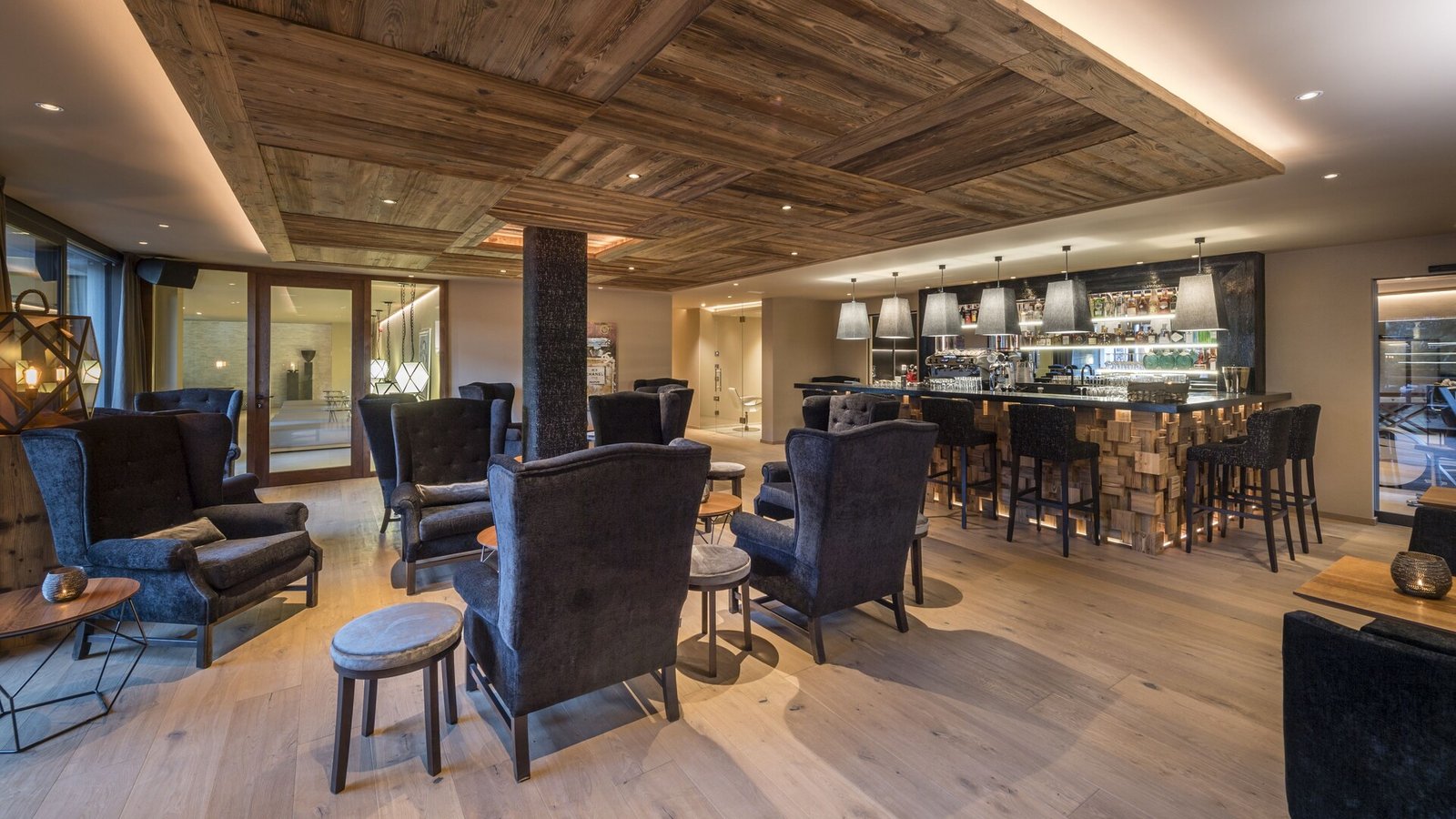 Hotel Montchalet, lounge bar